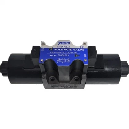 TAIWAN Asli 7OCEAN SEVEN OCEAN DSV-G02-6C-DC24-90 Katup Solenoid Hidrolik DSV/DSD-G02-2C-DC24-90/6C 2A 0C -03 Katup Kontrol