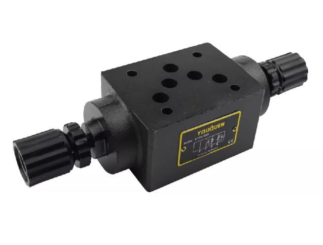 Kontrol Aliran Katup Hidraulik Pengatur Aliran Modular MTCV-03W _ MSW Katup Hidraulik Pabrikan Cina