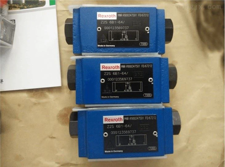 Z2S10 Z2S16A Z2S22A Z2S6B Z2S10B Z2S16B Z2S22B Directional Control Modular Operated Check Hydraulic Valve